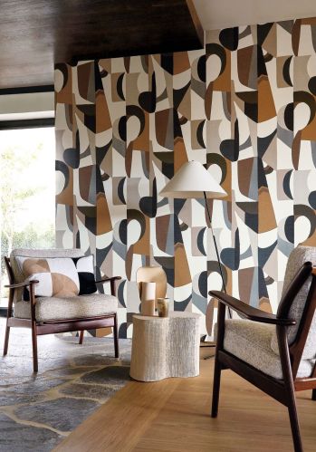 Echantillon Papier Peint Assemblage Casamance