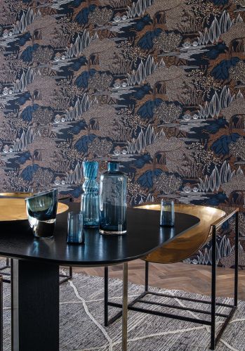 Echantillon Papier Peint Jasmin Casamance