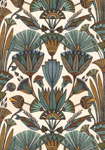 Echantillon Papier Peint Denderah Casamance