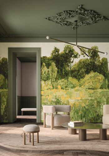 Echantillon Papier Peint Orme Casamance