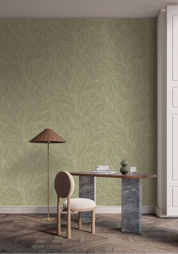 Papier  Peint Hosta Casamance