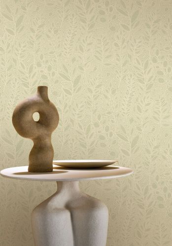 Echantillon Papier Peint Astragale Casamance
