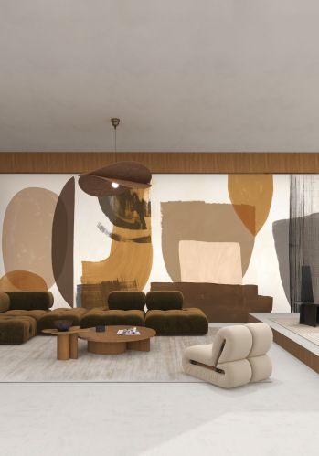 Echantillon Papier Peint Geo Audrey Casamance