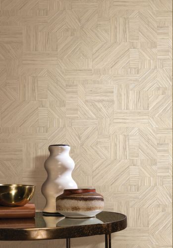 Papier  Peint Imbrication Casamance