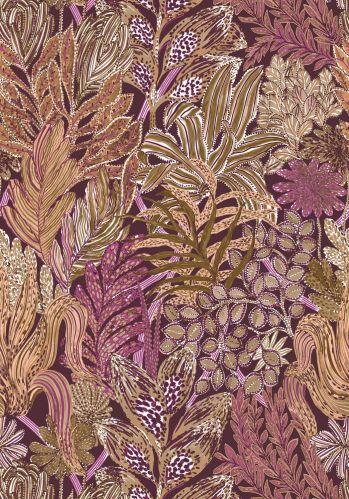 Echantillon Papier Peint Borromee Casamance