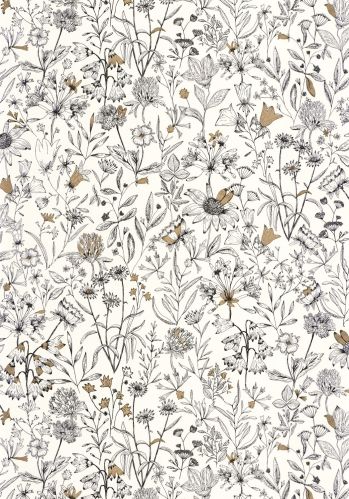 Echantillon Papier Peint Jardin De Giverny Caselio