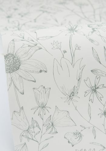 Echantillon Papier Peint Jardin De Giverny Caselio