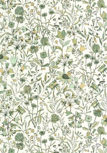 Echantillon Papier Peint Jardin De Giverny Caselio