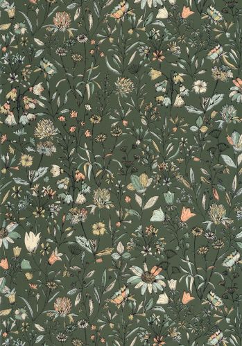 Echantillon Papier Peint Jardin De Giverny Caselio