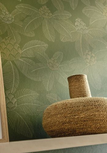 Echantillon Papier Peint Lotus Caselio