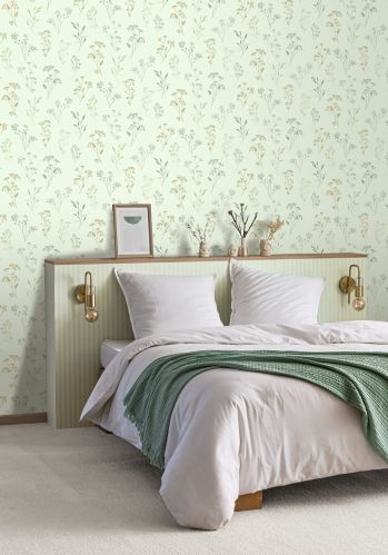 Echantillon Papier Peint Little Graminea Caselio