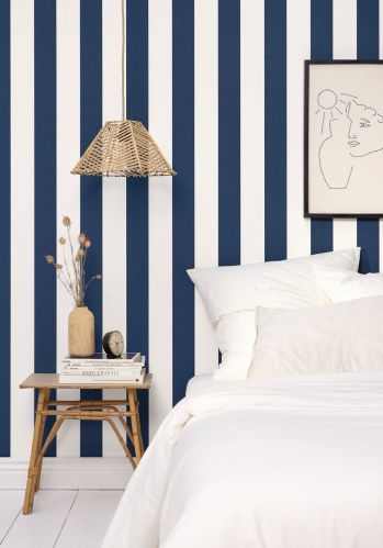 Echantillon Papier Peint Linen Lines Caselio