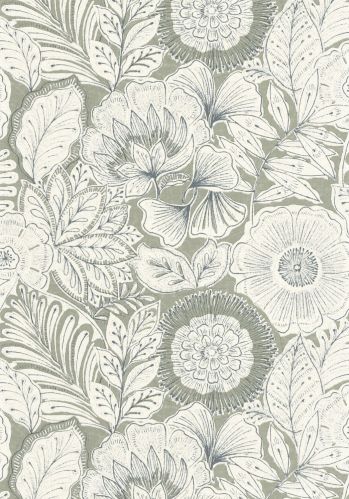 Echantillon Papier Peint Batik Casadeco