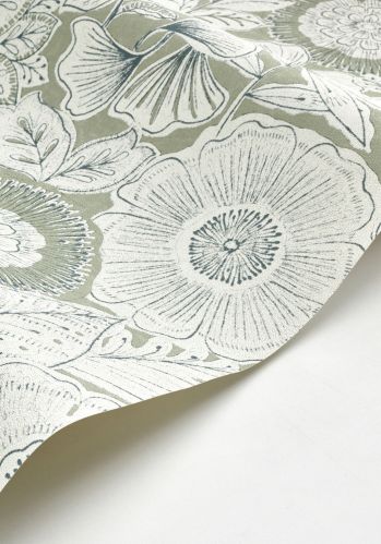 Echantillon Papier Peint Batik Casadeco