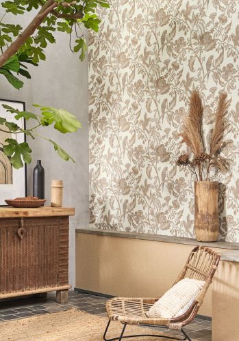 Echantillon Papier Peint Etourneau Casadeco