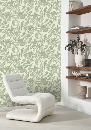 Echantillon Papier Peint Etourneau Casadeco