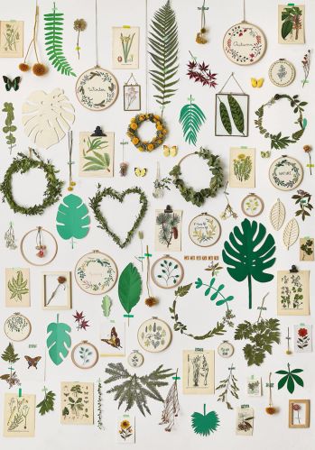 Echantillon Papier Peint Beauty Full Image Pano La Vie En Green Caselio