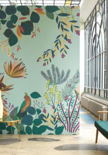 Echantillon Papier Peint Beauty Full Image Cockatoo Island Caselio