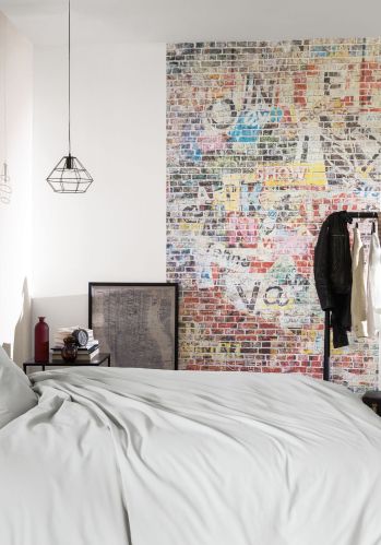 Echantillon Papier Peint Panoramique Brique Multico Caselio