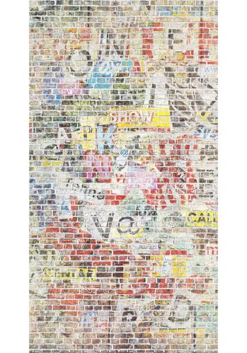 Echantillon Papier Peint Panoramique Brique Multico Caselio