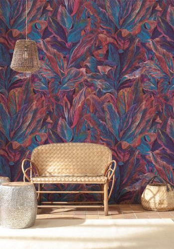 Echantillon Papier Peint Beauty Full Image Foliage Casadeco