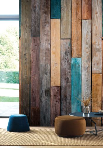 Panoramique Beauty Full Image Wood Color Casadeco