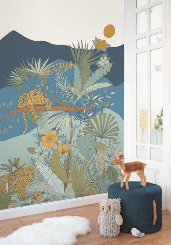 Echantillon Papier Peint Odyssee Panoramique Kenya Caselio