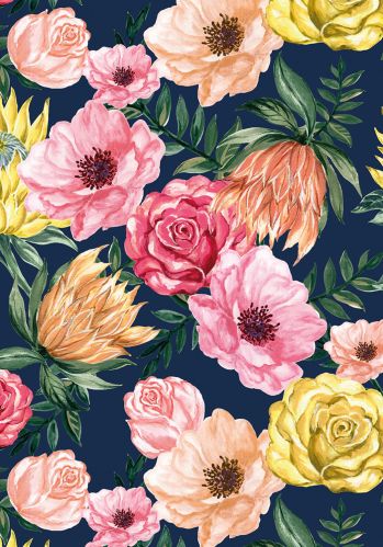 Echantillon Papier Peint Blossom Caselio