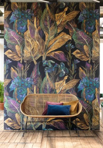 Echantillon Papier Peint Panoramique Iris Casadeco