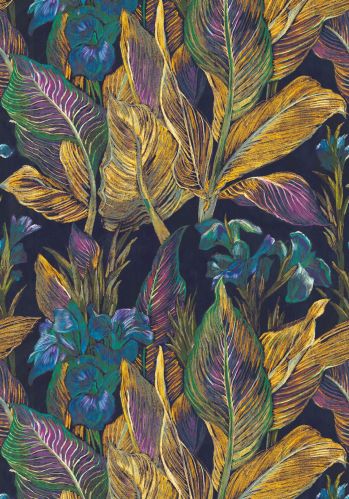 Echantillon Papier Peint Panoramique Iris Casadeco