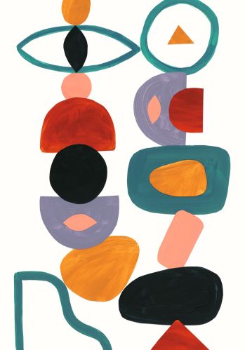 Echantillon Papier Peint Totem Casadeco
