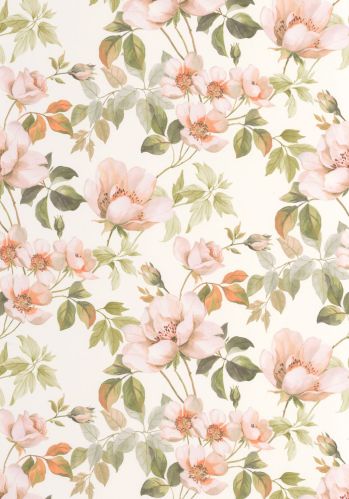 Papier  Peint Sous Les Rosiers Casadeco