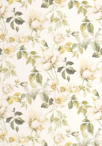 Papier  Peint Sous Les Rosiers Casadeco