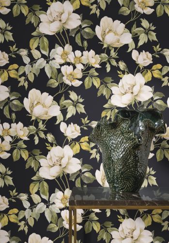 Papier  Peint Sous Les Rosiers Casadeco