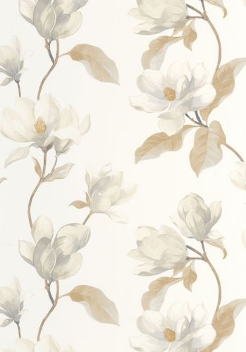 Papier  Peint Brume De Magnolia Casadeco