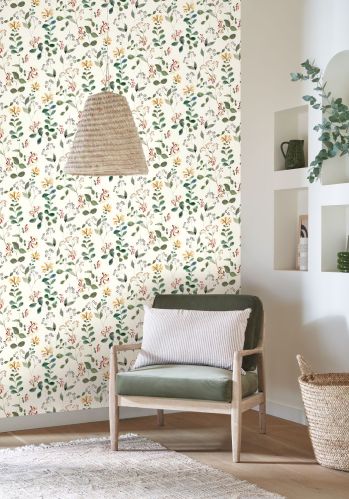Papier  Peint ChÈvrefeuille Sauvage Casadeco