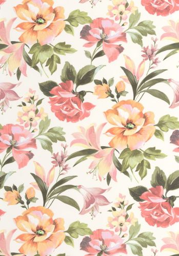 Papier  Peint Bouquet D'ÉtÉ Casadeco