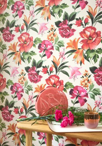 Papier  Peint Bouquet D'ÉtÉ Casadeco