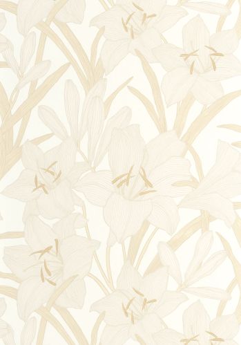 Papier  Peint Clair De Lys Casadeco