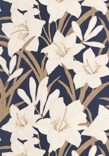 Papier  Peint Clair De Lys Casadeco