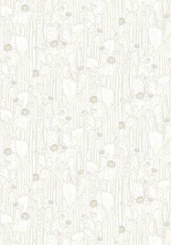 Echantillon Papier Peint Botanica Cactaceae Casadeco