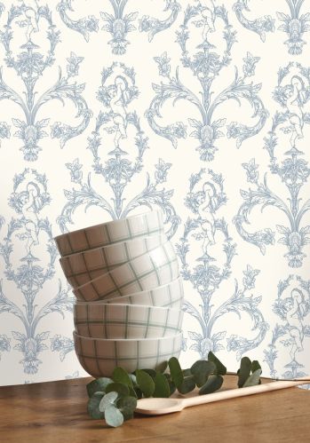 Echantillon Papier Peint Seraphin Casadeco