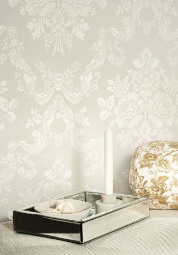 Echantillon Papier Peint Pompadour Casadeco
