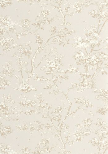 Echantillon Papier Peint Fontainebleau Arbre Casadeco