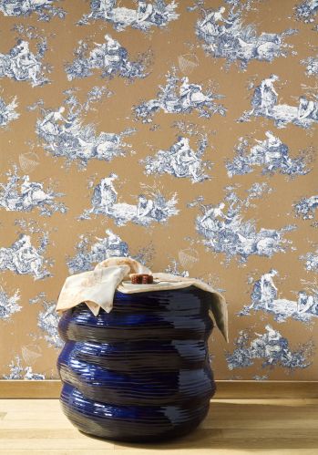 Echantillon Papier Peint Scene D'ÉtÉ Casadeco