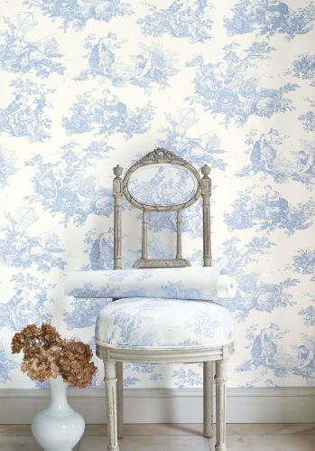 Echantillon Papier Peint Scene D'ÉtÉ Casadeco