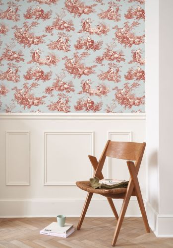 Echantillon Papier Peint Scene D'ÉtÉ Casadeco