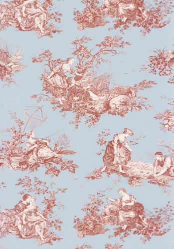 Echantillon Papier Peint Scene D'ÉtÉ Casadeco