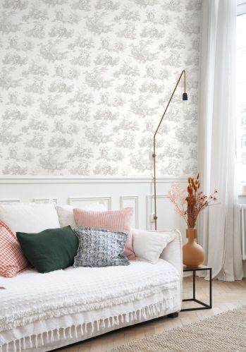 Echantillon Papier Peint Scene D'ÉtÉ Casadeco