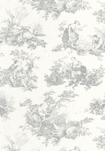 Echantillon Papier Peint Scene D'ÉtÉ Casadeco